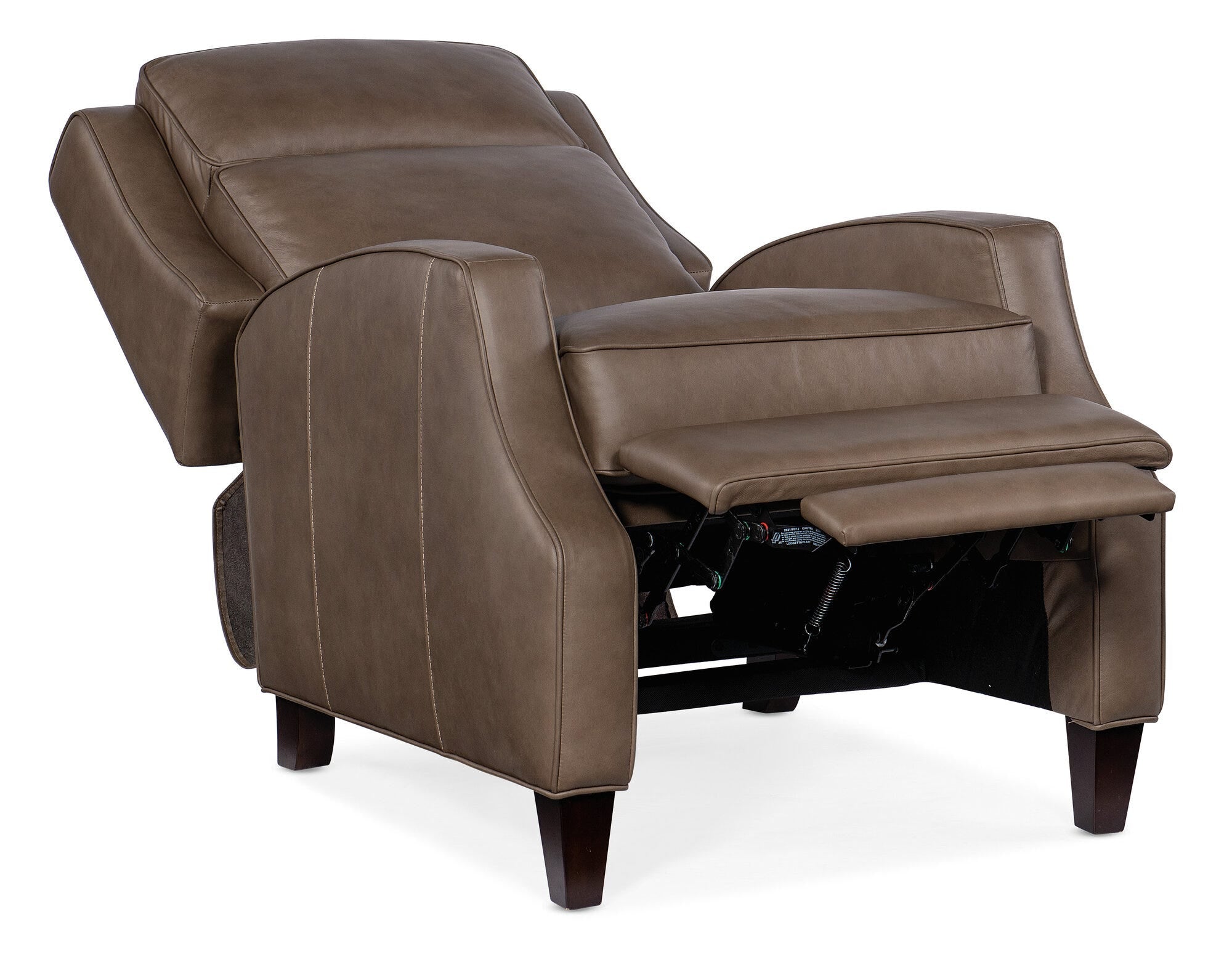 Tricia Manual Push Back Recliner - Full Open Image