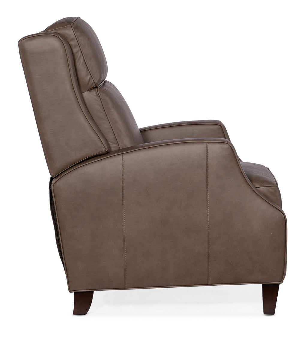 Tricia Manual Push Back Recliner - Side Image