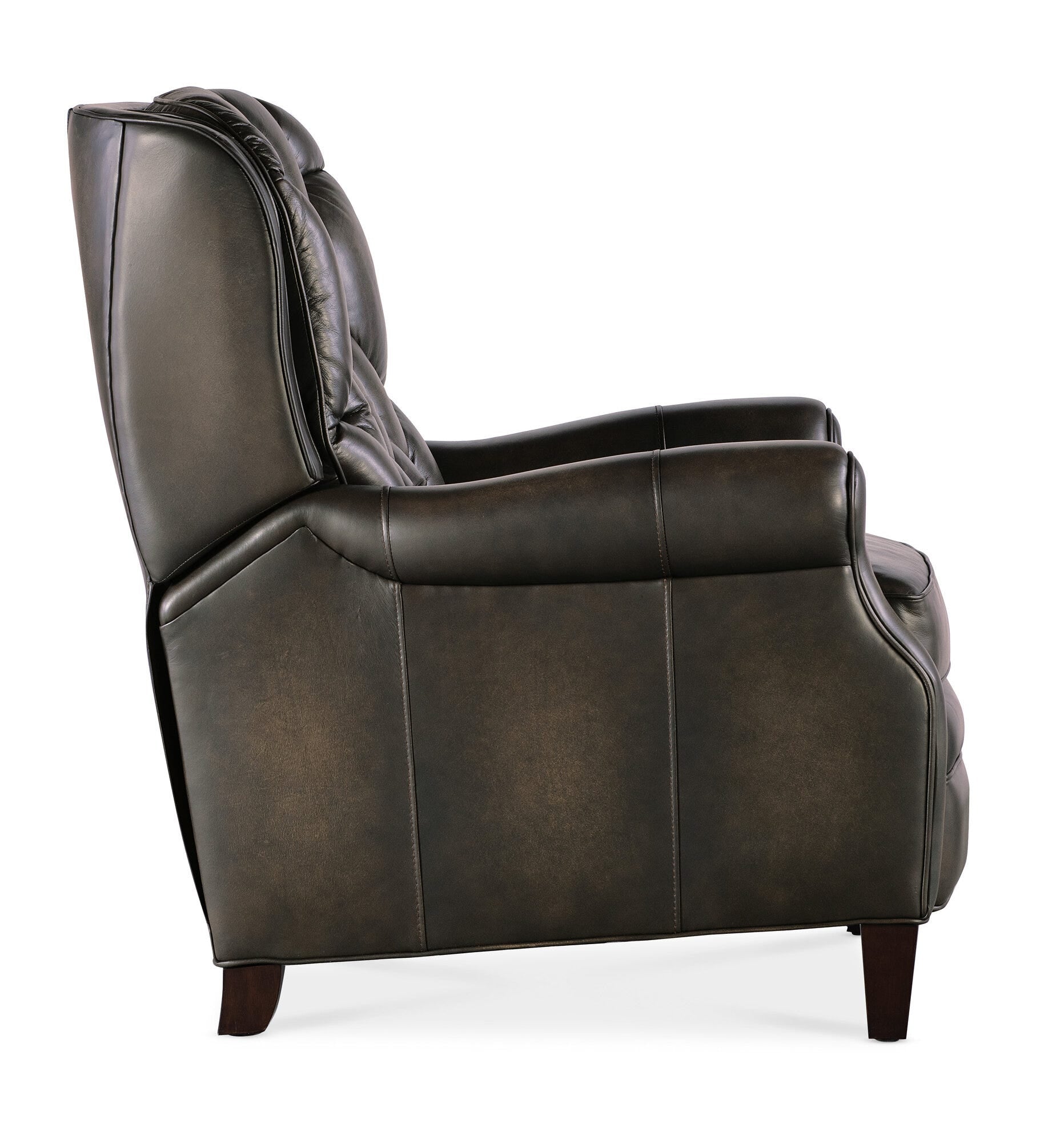 Palmer Press Back Recliner Side View