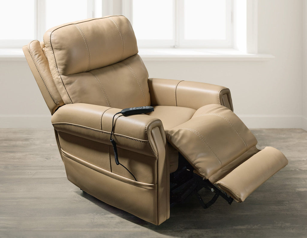 Carroll Power Recliner with Power Headrest, Lumbar & Lift