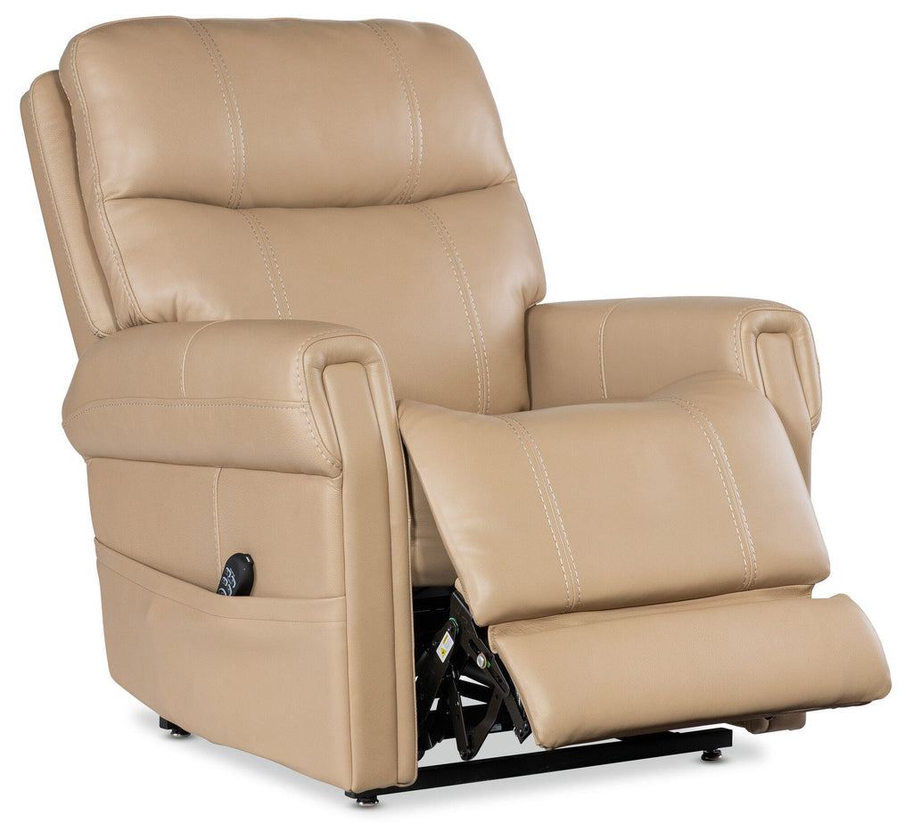 Carroll Power Recliner with Power Headrest, Lumbar & Lift