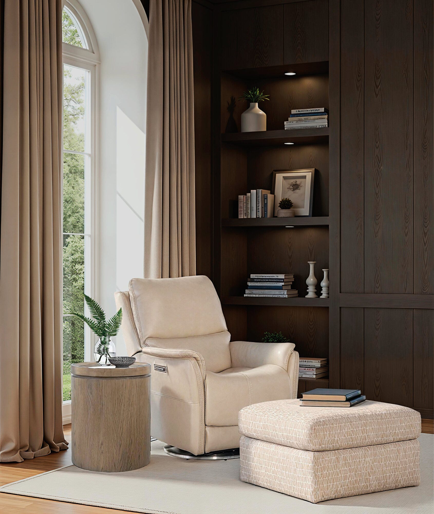 Sonnet Round Side Table Room Image 5