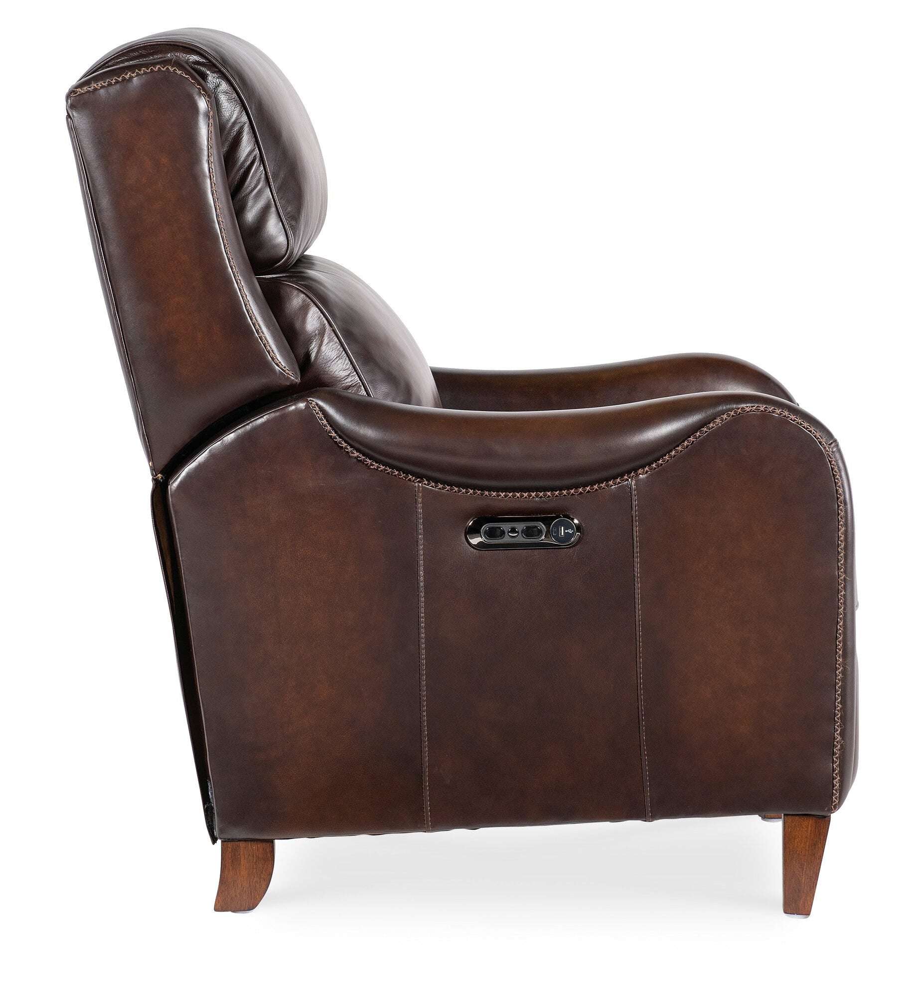 Carrington Power Recliner w/Power Headrest - Side Image