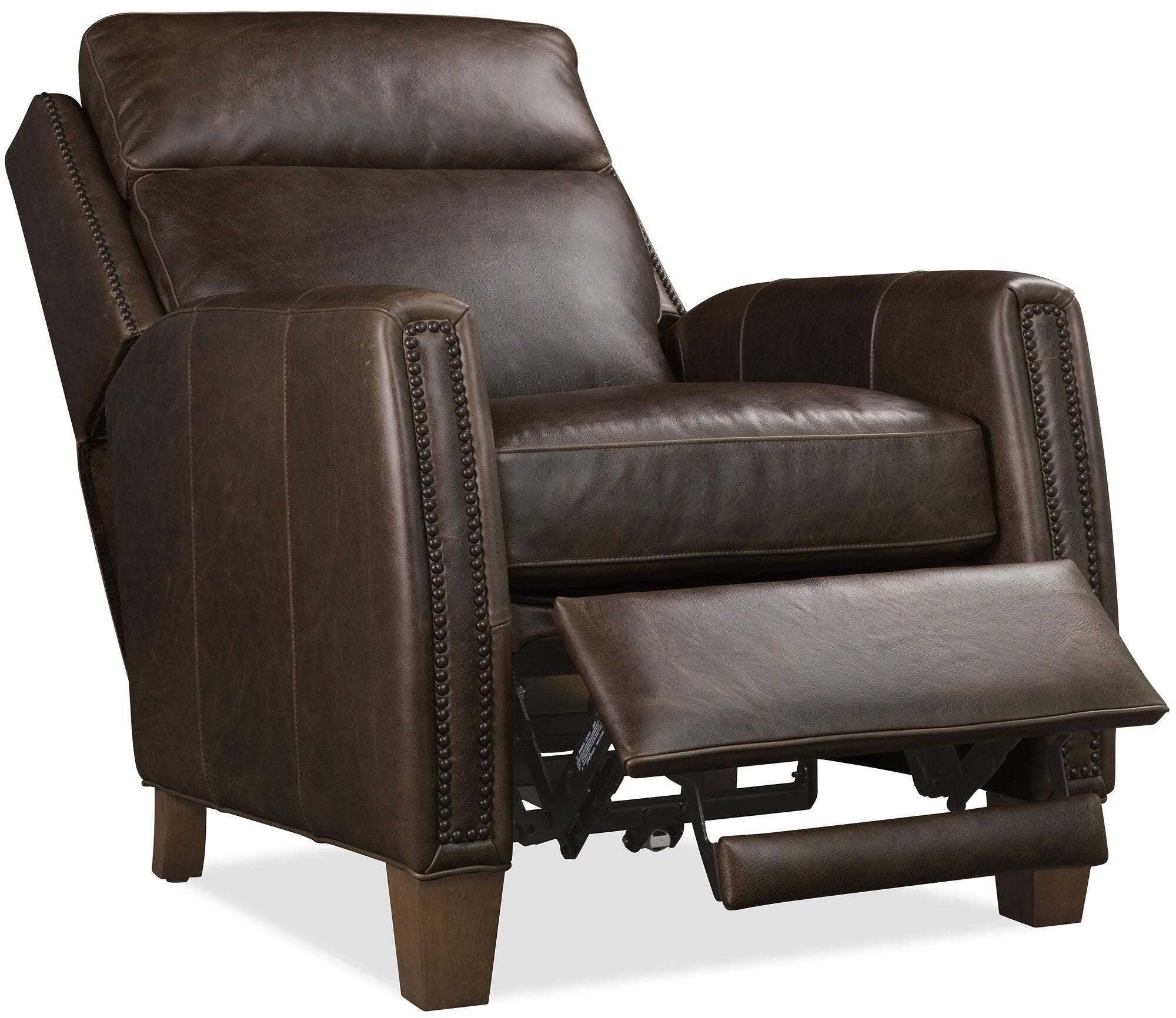 Jacklyn Power Recliner with Pop-Up Headrest - Open 3/4 Angle