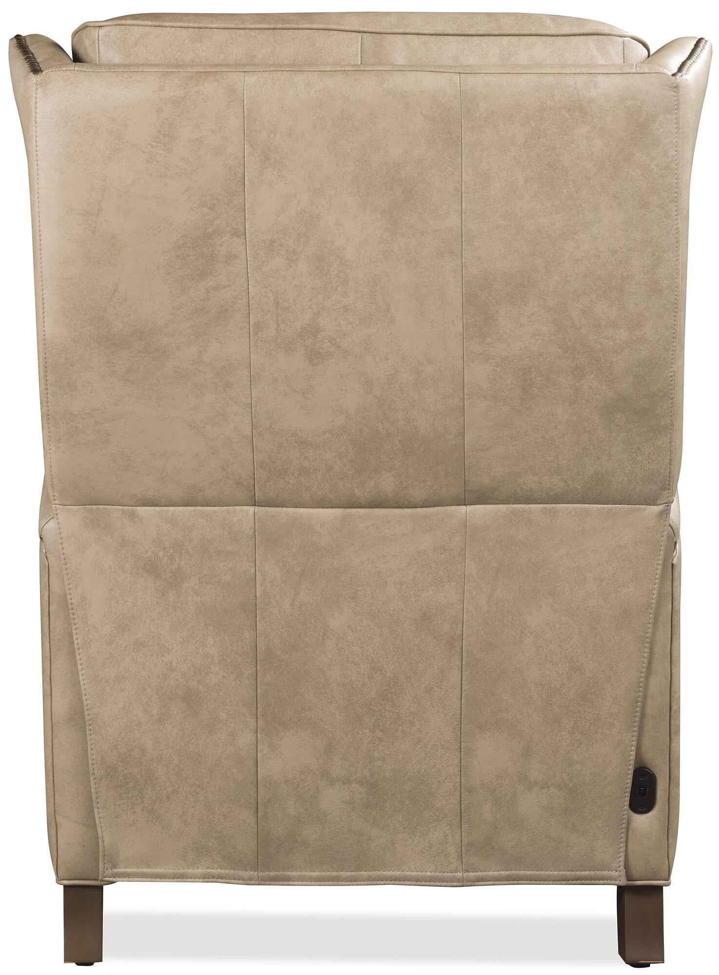 Lansing Power Recliner with Power Headrest - Back Straight