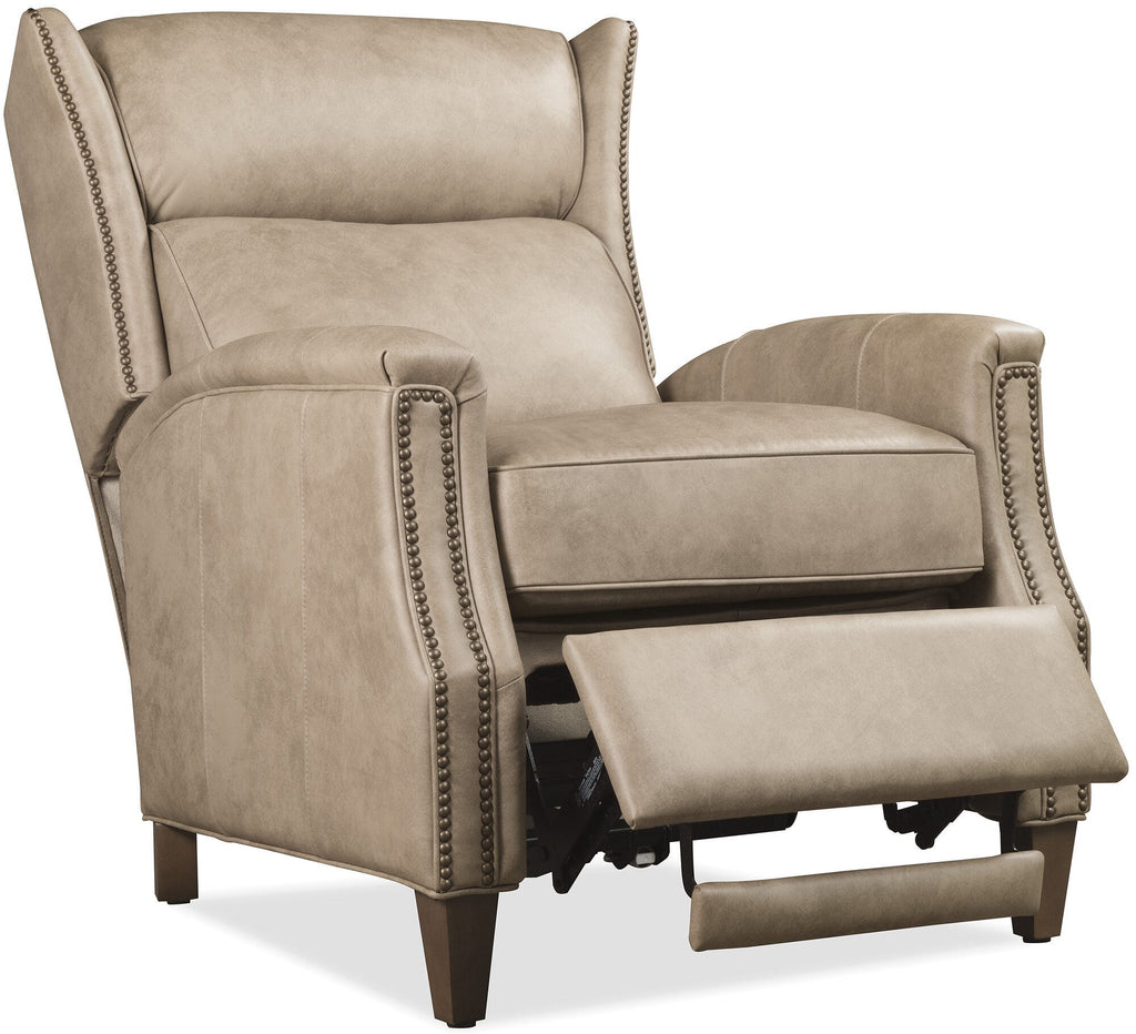 Lansing Power Recliner with Power Headrest - Open 3/4 Angle
