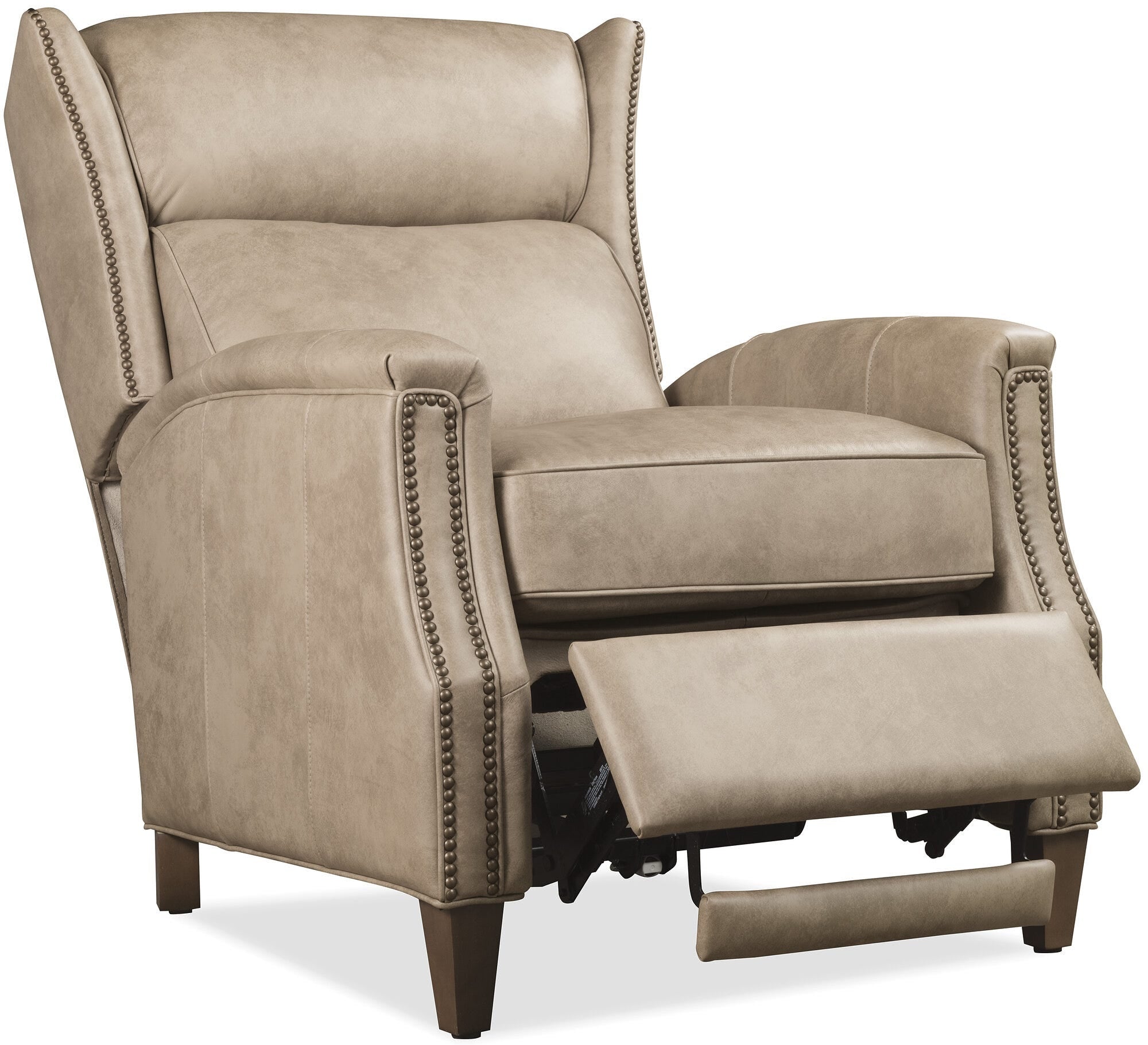 Lansing Power Recliner with Power Headrest - Open 3/4 Angle