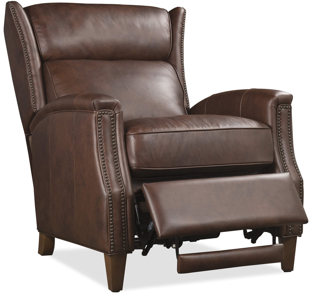 Lansing Power Recliner with Power Headrest - Open View