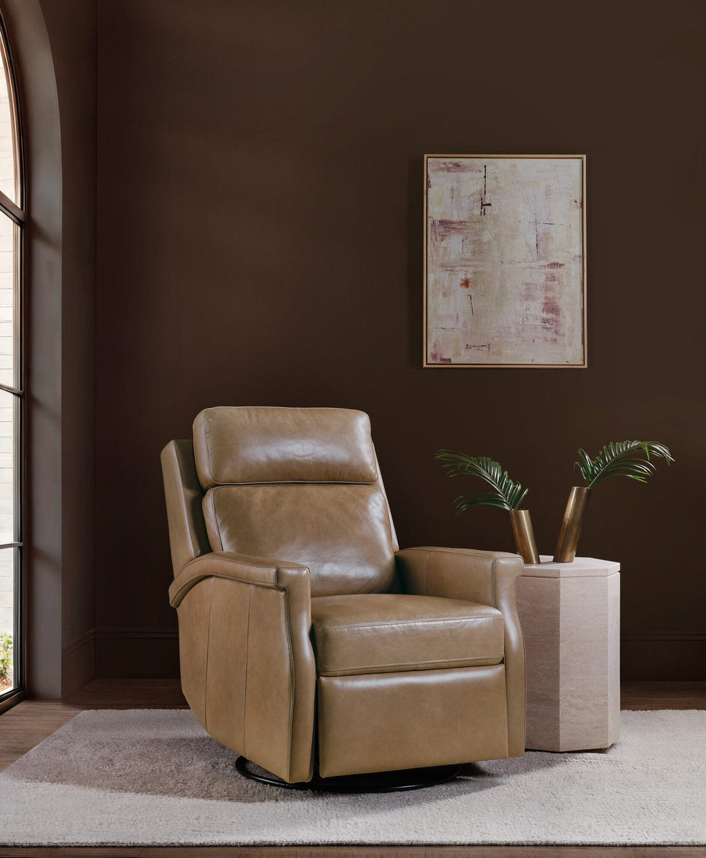 Kaufman Swivel Power Recliner