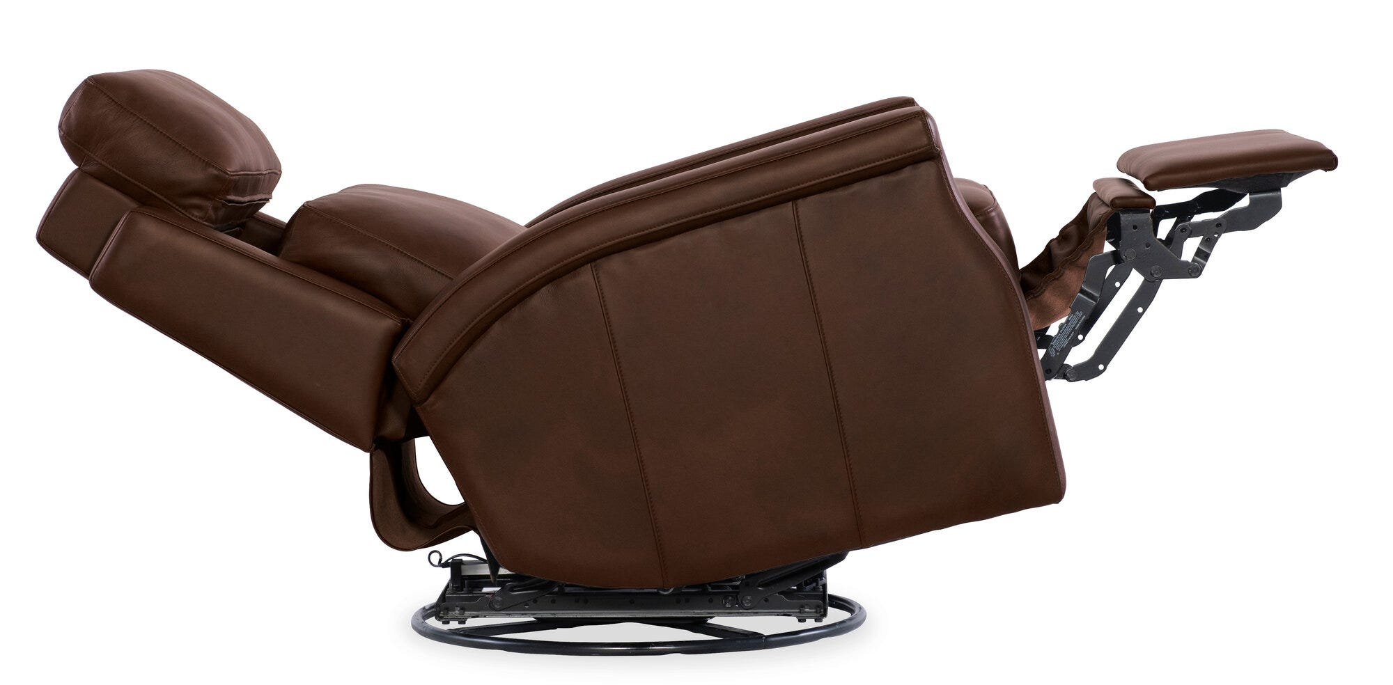 Kaufman Swivel Power Recliner - Open Side Silo 2
