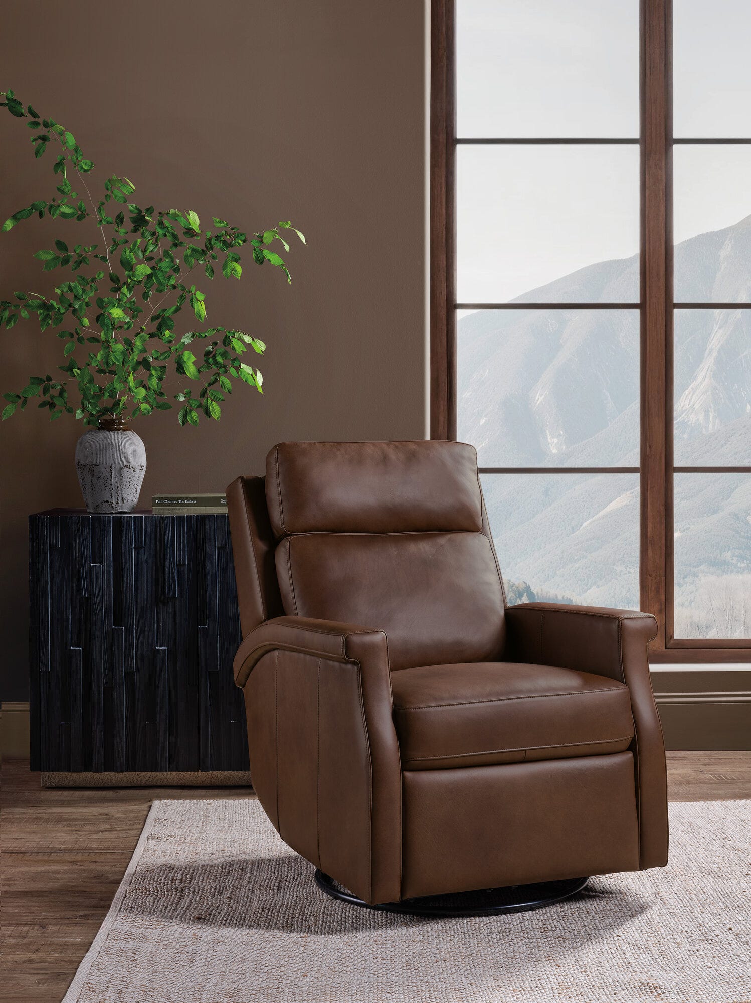 Kaufman Swivel Power Recliner - Room