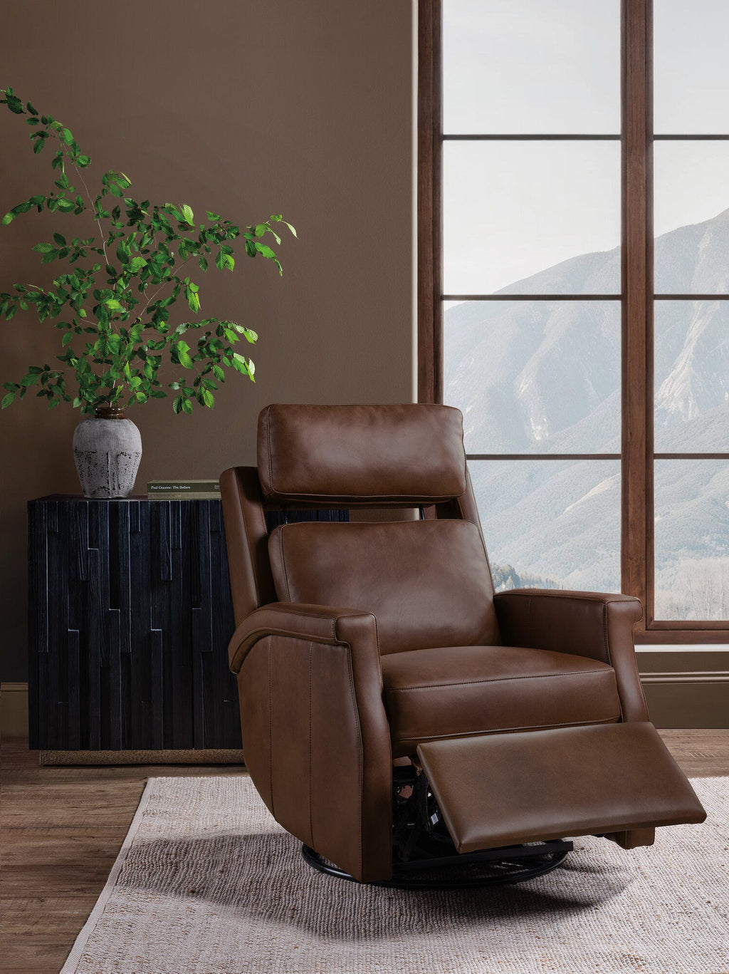 Kaufman Swivel Power Recliner - Room 2