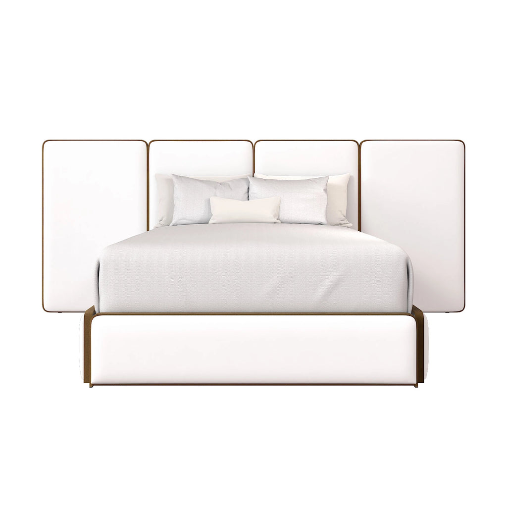 River Bed Opaque Copper Finish with Aspen Pure White Vinyl.
