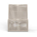 Sand Armless Club Chair
