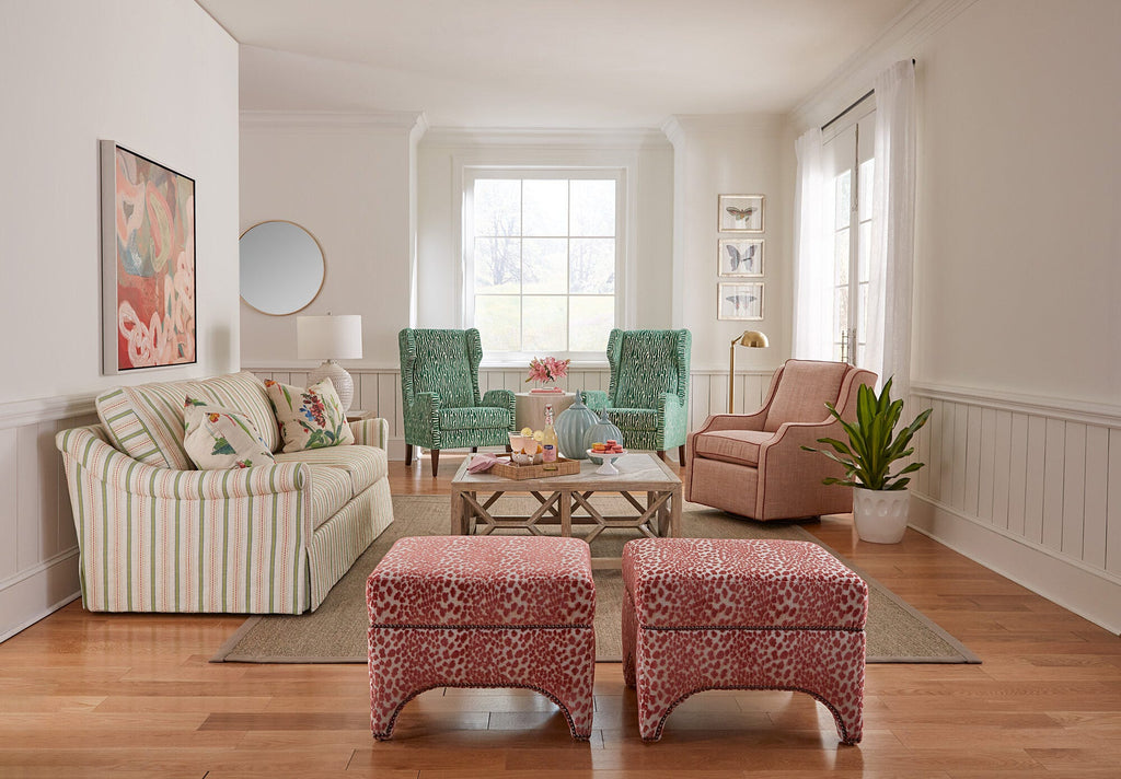 Aubrey Swivel Glider