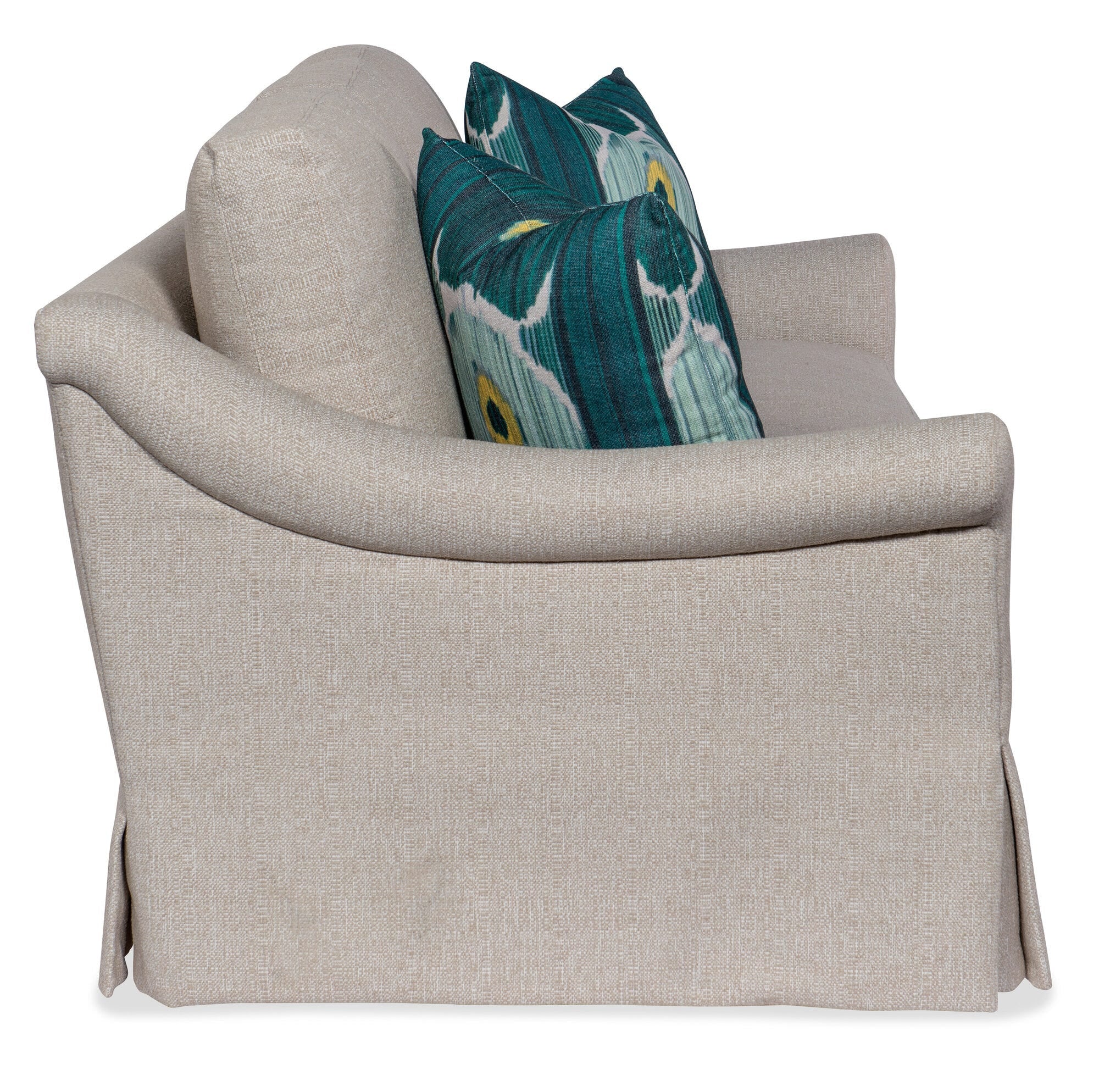 Emme Skirted Sofa (Topstitch)