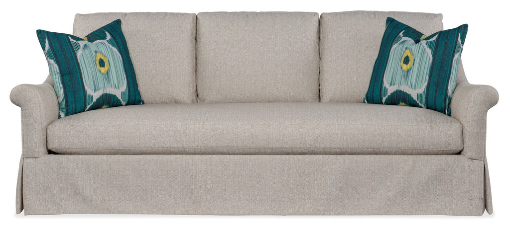 Emme Skirted Sofa (Topstitch)