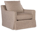 Nora Skirted Swivel Chair