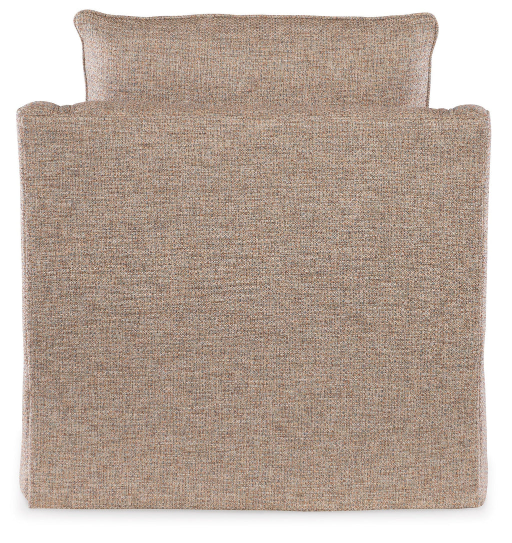 Nora Skirted Swivel Chair