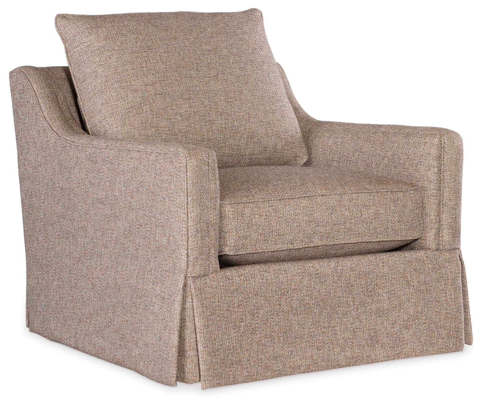 Nora Skirted Swivel Chair
