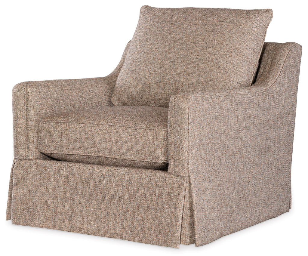 Nora Skirted Swivel Chair