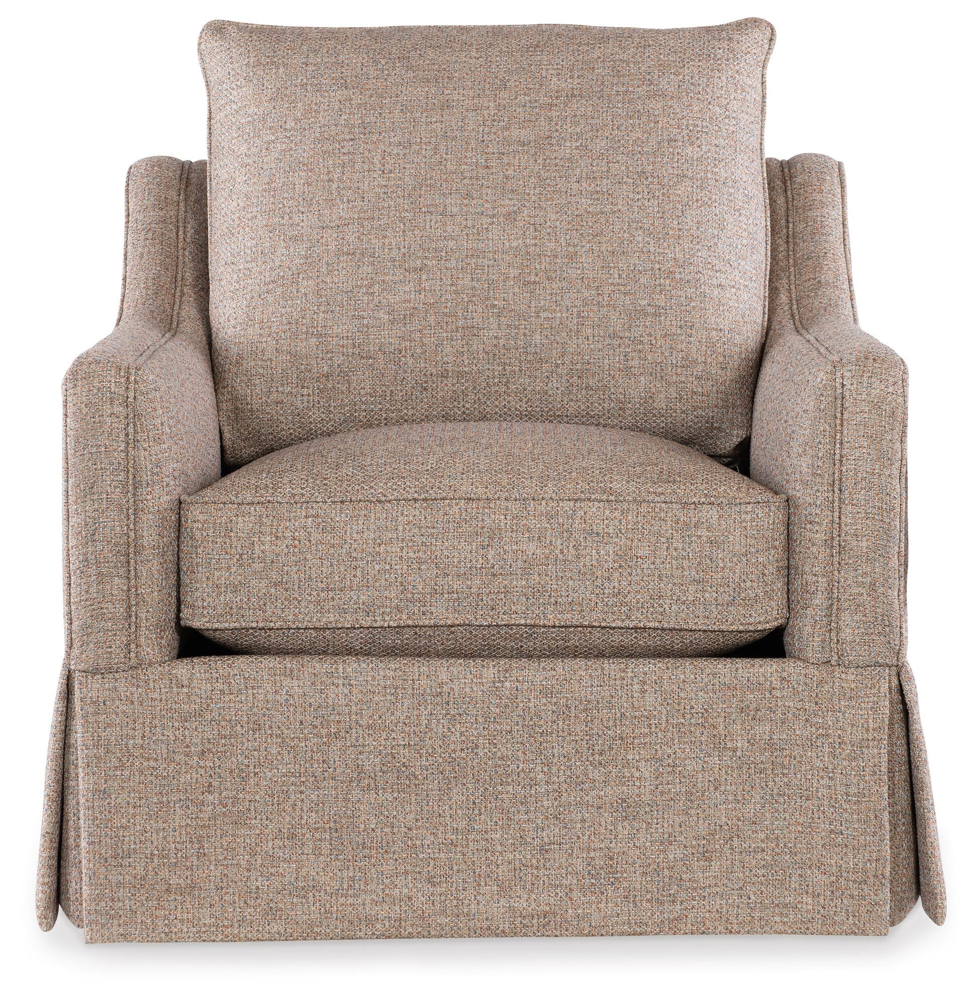 Nora Skirted Swivel Chair