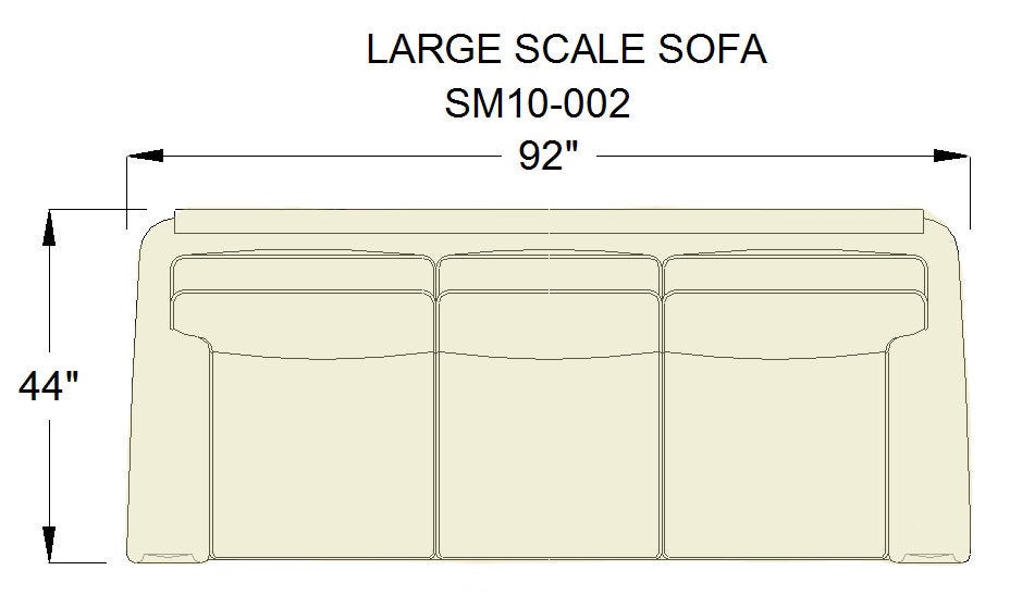 Sophie Reg Sofa - Schematic 1