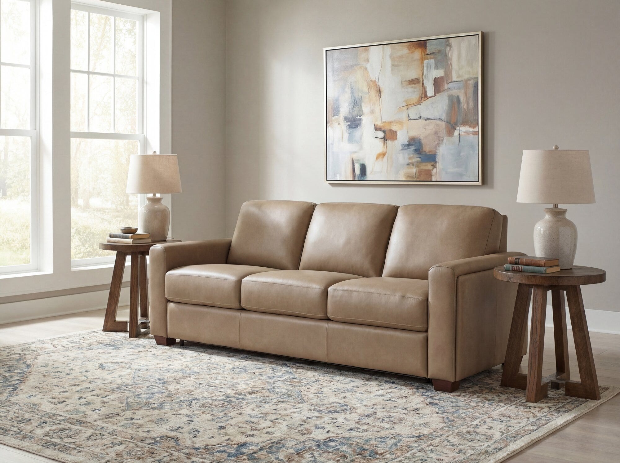 Griffin Queen Sleeper Sofa Closed