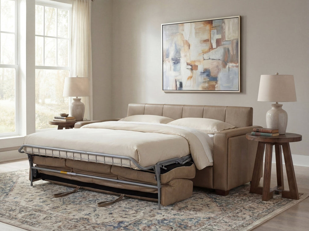 Griffin Queen Sleeper Sofa Open