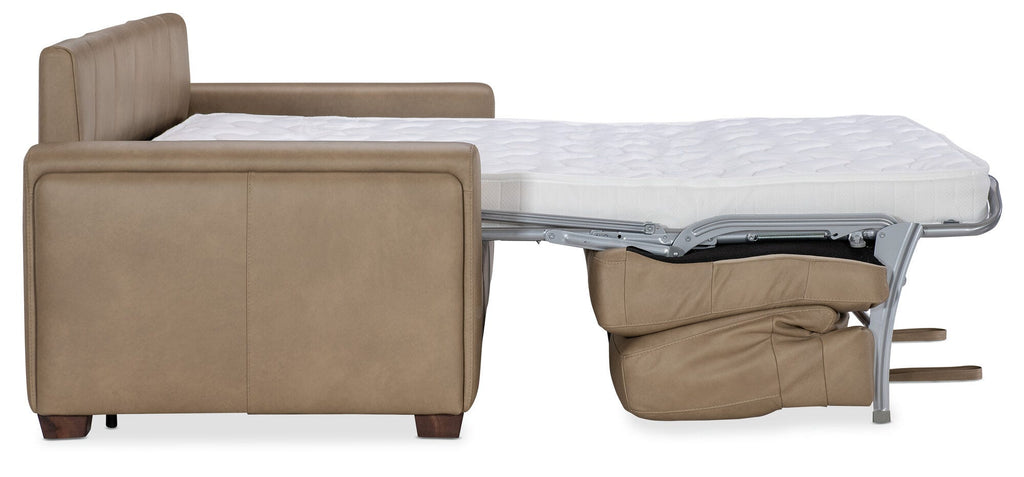 Griffin Queen Sleeper Sofa Side Full Open