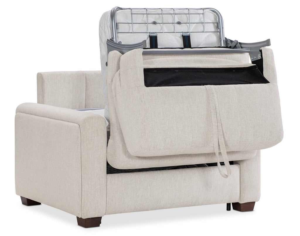 Griffin Twin Sleeper Chair Open 2