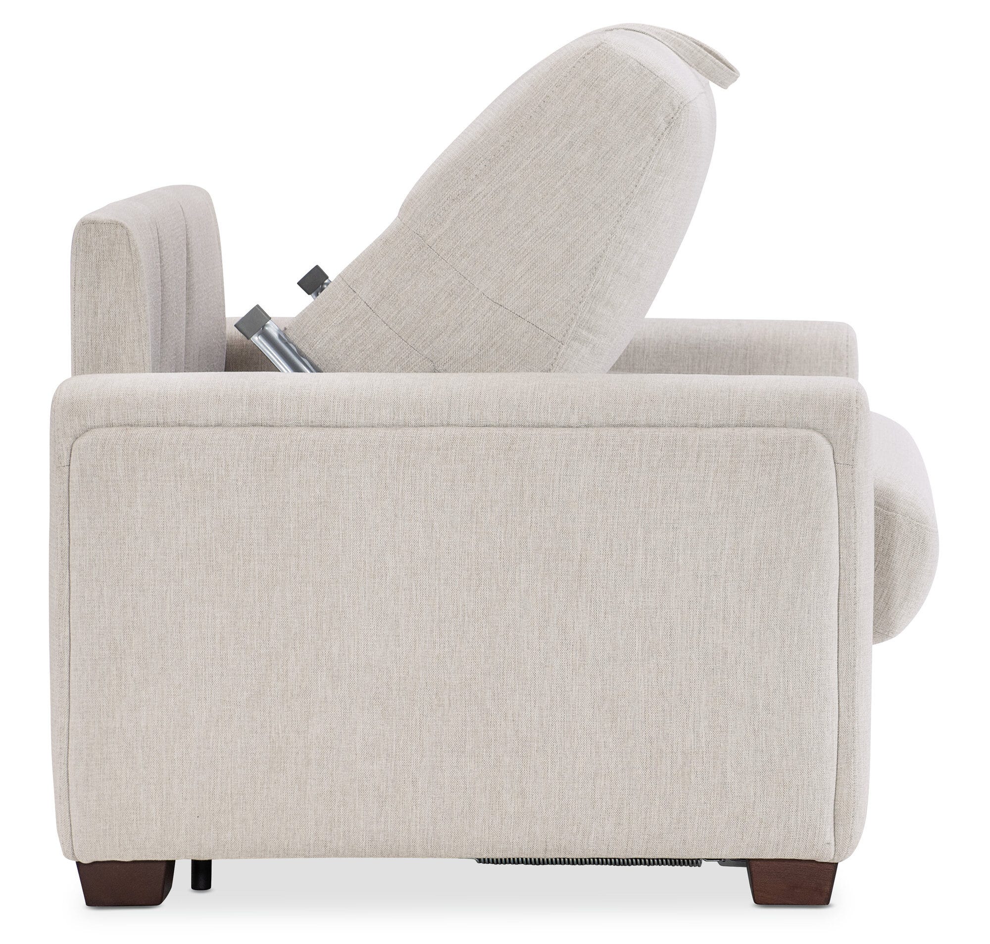 Griffin Twin Sleeper Chair Side Open