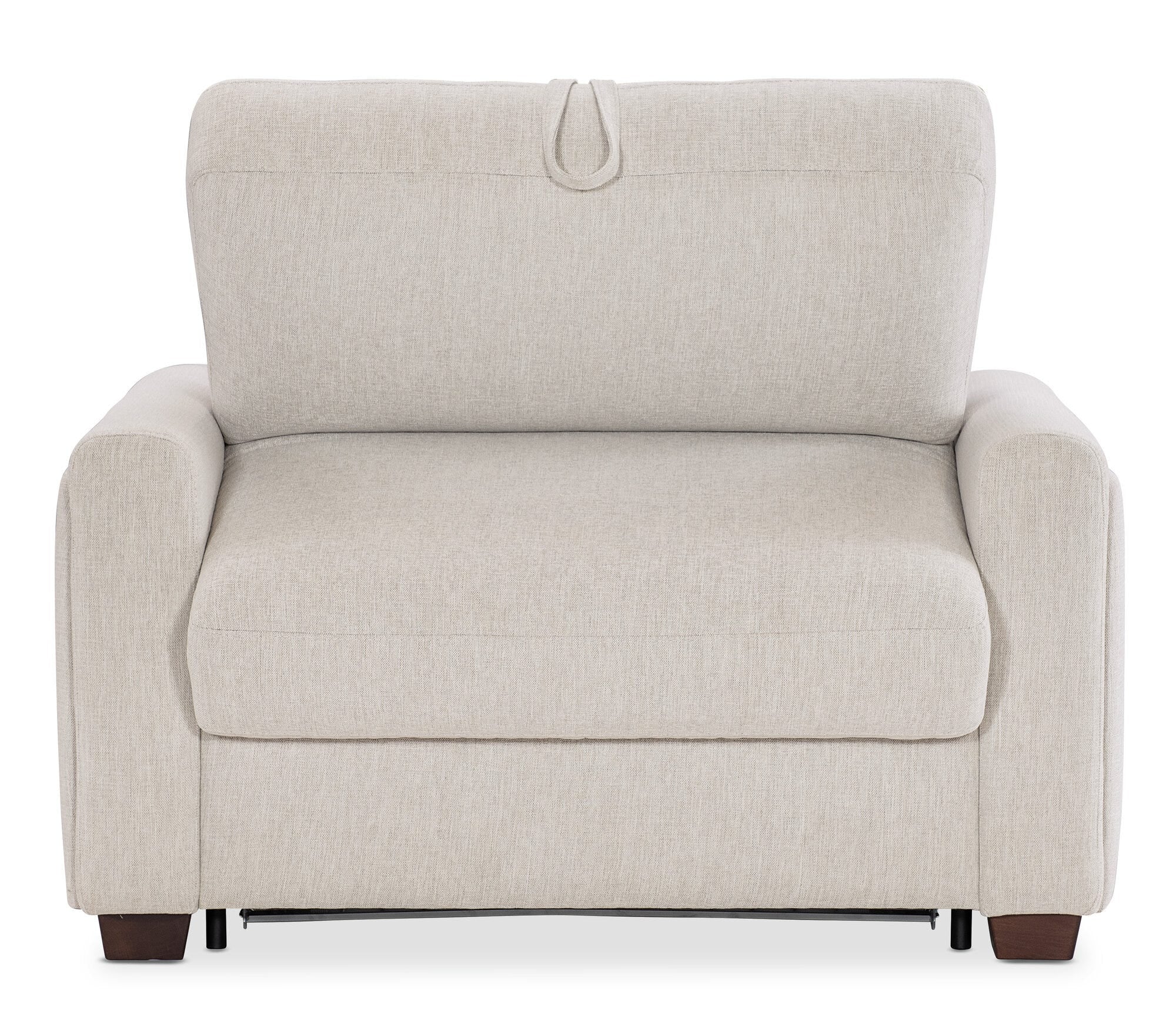 Griffin Twin Sleeper Chair Straight Open