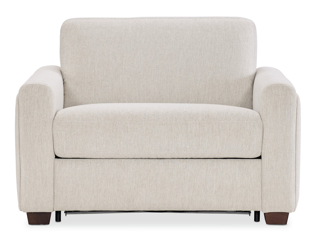 Griffin Twin Sleeper Chair Straight Silo