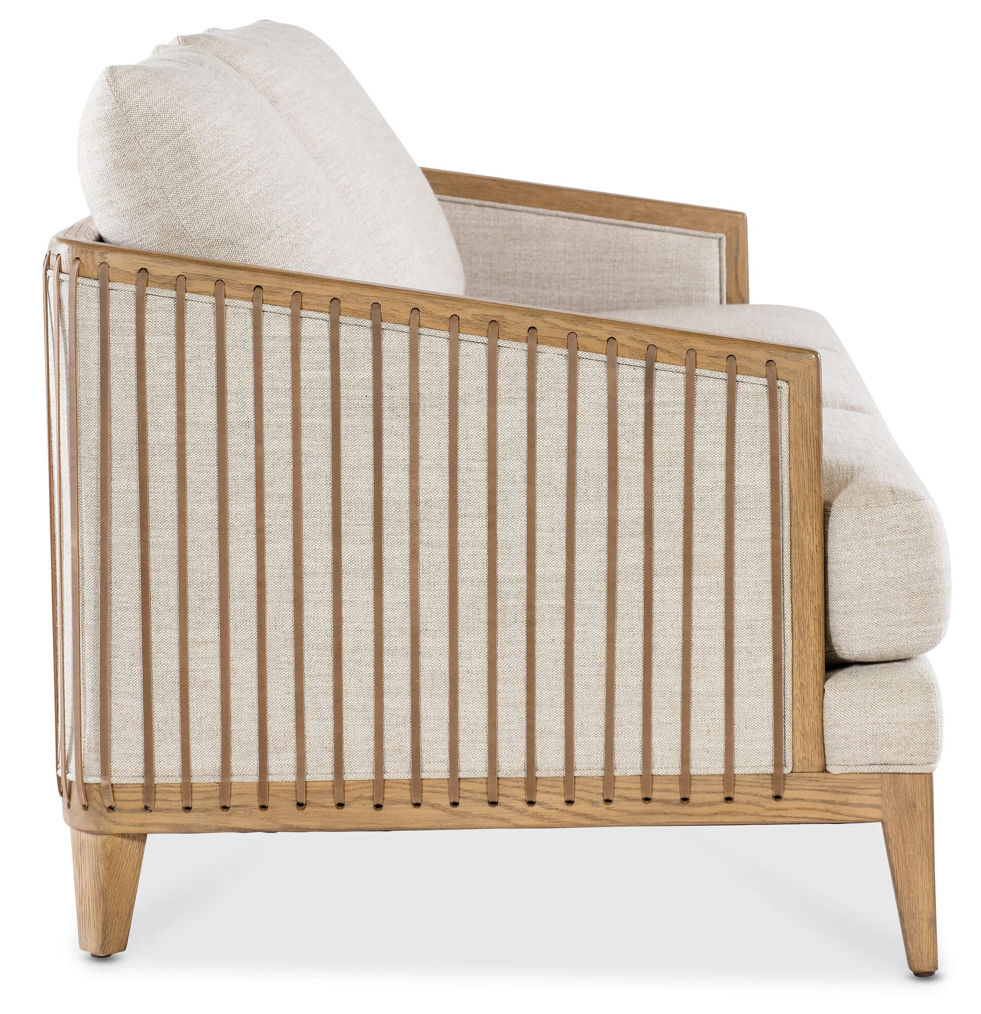 Enveyed Stationary Sofa - Side View