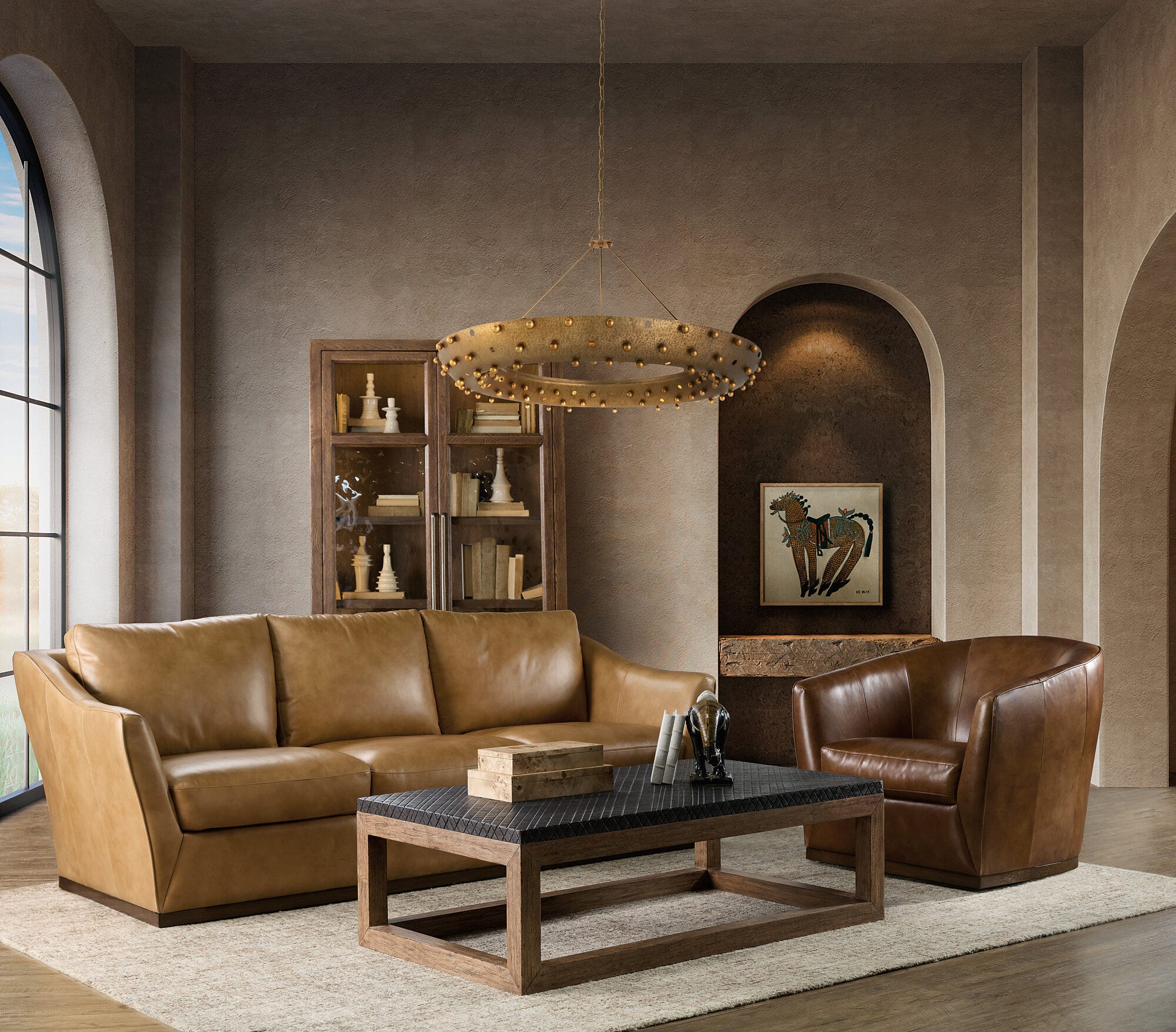 Fairfax Swivel Chair Room Image 3