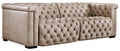 Savion 2 over 2 Sofa with Power Recline & Power Headrest