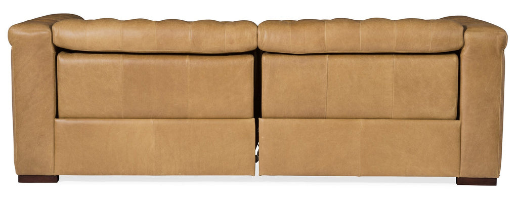 Savion 2 over 2 Sofa with Power Recline & Power Headrest - Back Silo Image