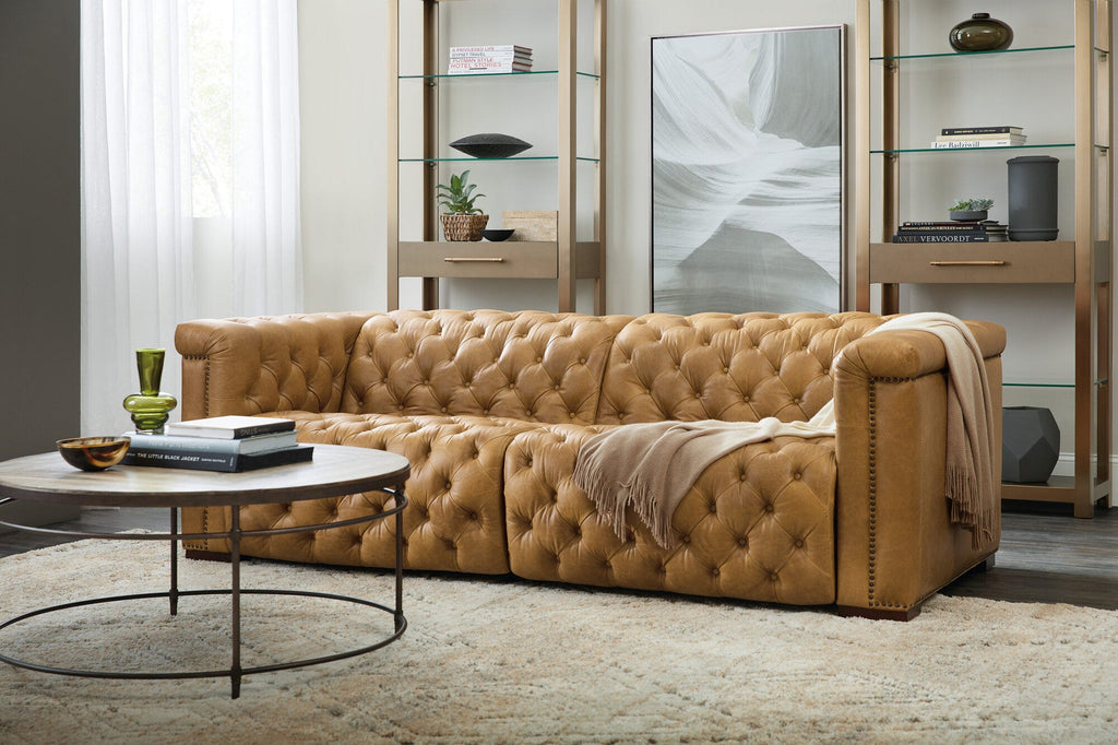Savion 2 over 2 Sofa with Power Recline & Power Headrest - Room Image
