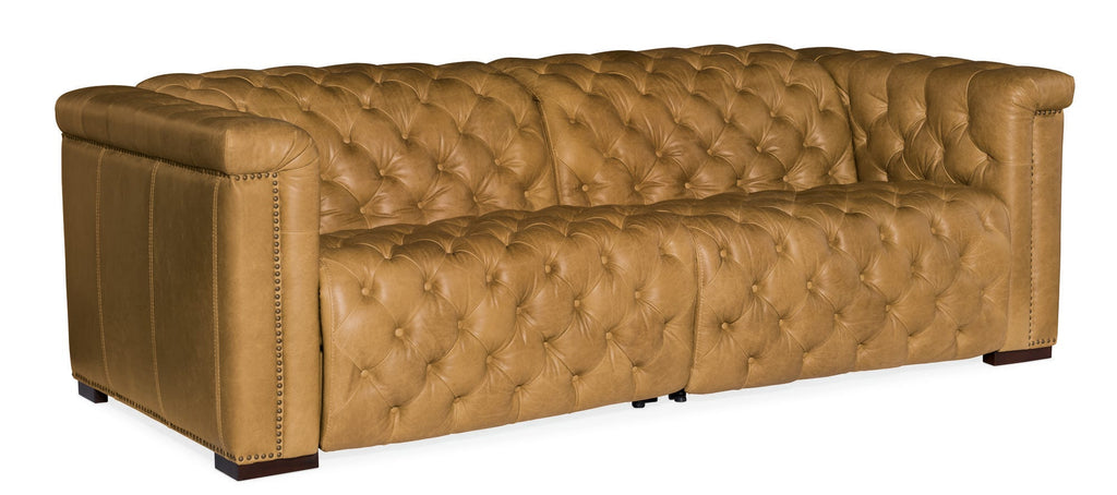 Savion 2 over 2 Sofa with Power Recline & Power Headrest - Silo Image
