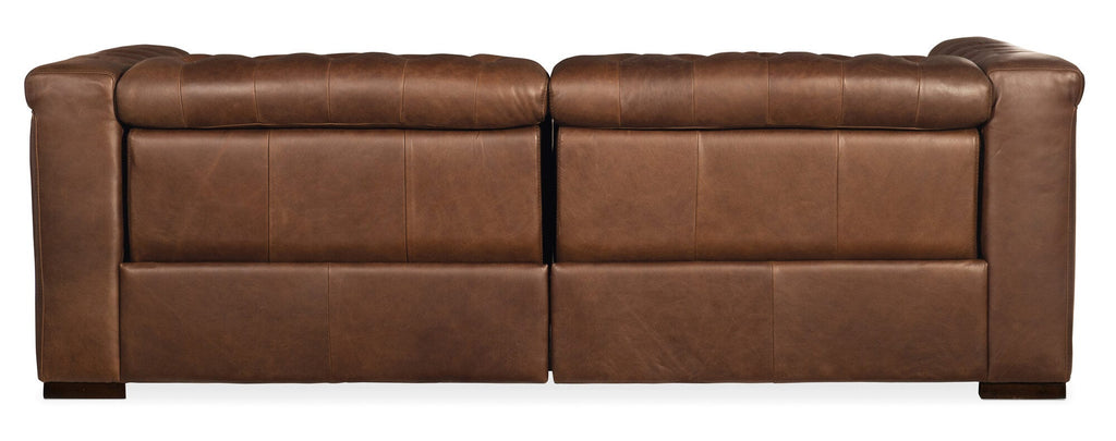 Savion 2 over 2 Sofa with Power Recline & Power Headrest - Back