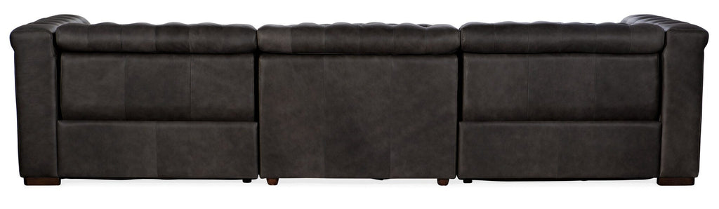 Savion Grandier Power Recliner Sofa with Power Headrest - Back