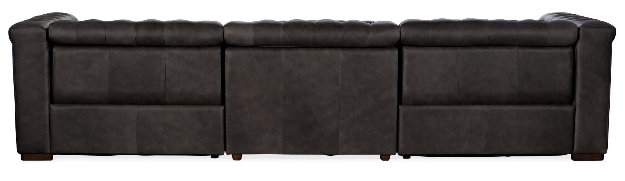 Savion Grandier Power Recliner Sofa with Power Headrest - Back