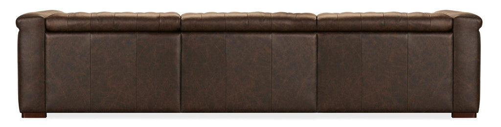 Savion Deux 3 Seat Sofa with Two Power Recliners and Three Power Headrests