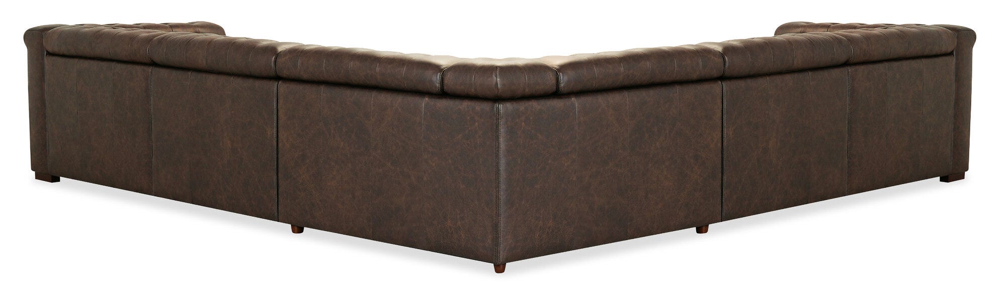 Savion Deux 5 Seat Sectional with Three Power Recliners and Six Power Headrests