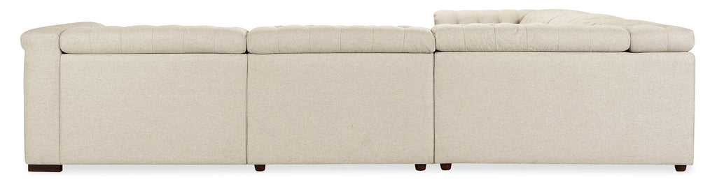 Savion Deux 5 Seat Sectional with Four Power Recliners and Six Power Headrests