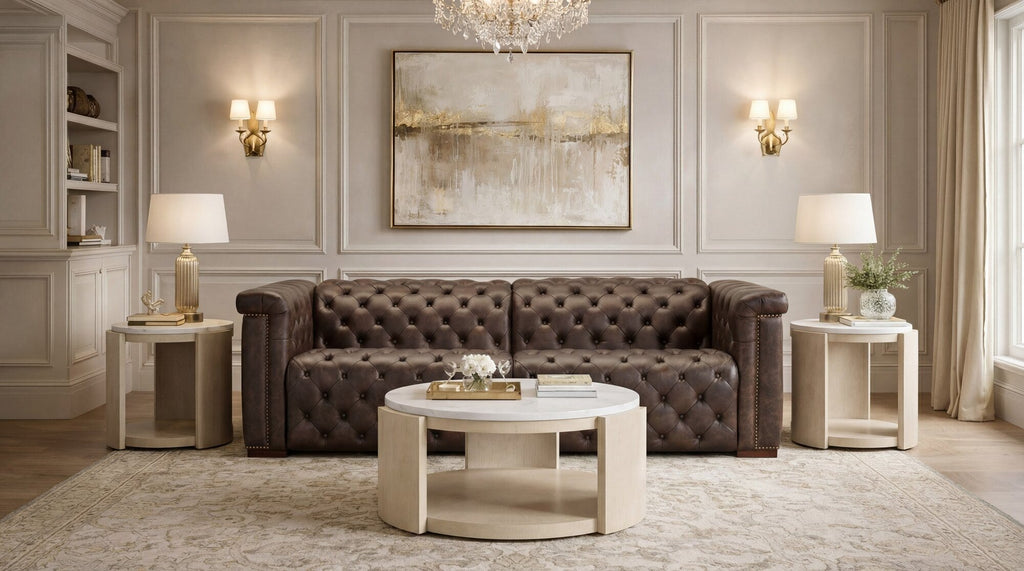 Savion Deux Sofa with Power Recliners and Power Headrests