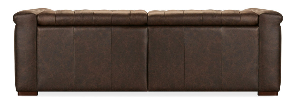 Savion Deux Sofa with Power Recliners and Power Headrests