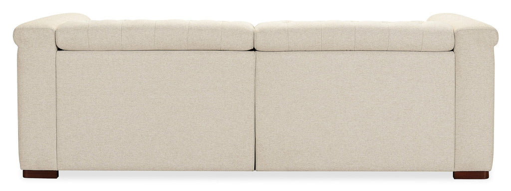 Savion Deux Sofa with Power Recliners and Power Headrests