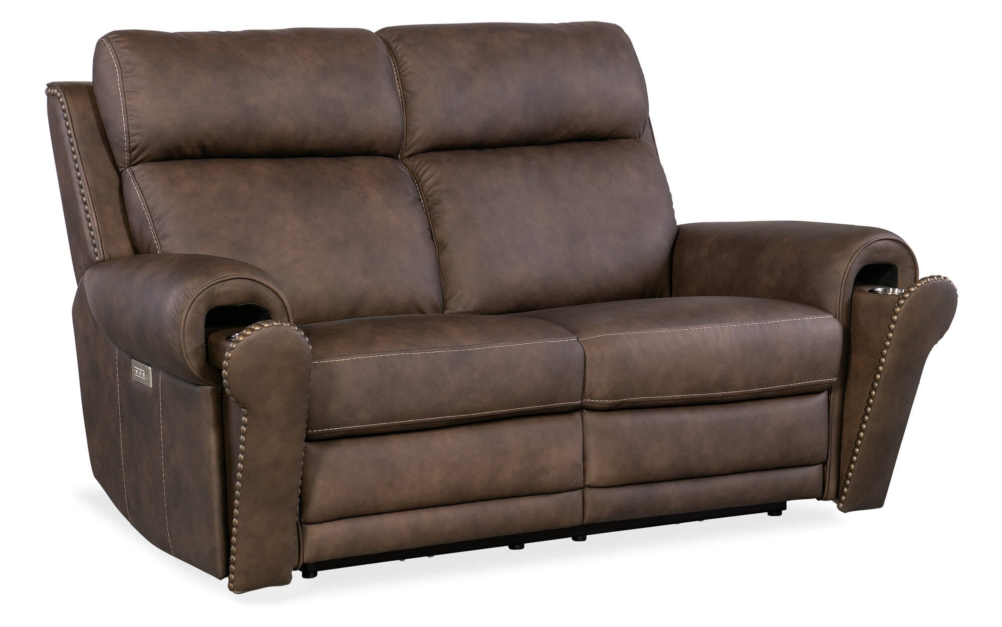Duncan Power Loveseat with Power Headrest & Lumbar - Open Silo 1
